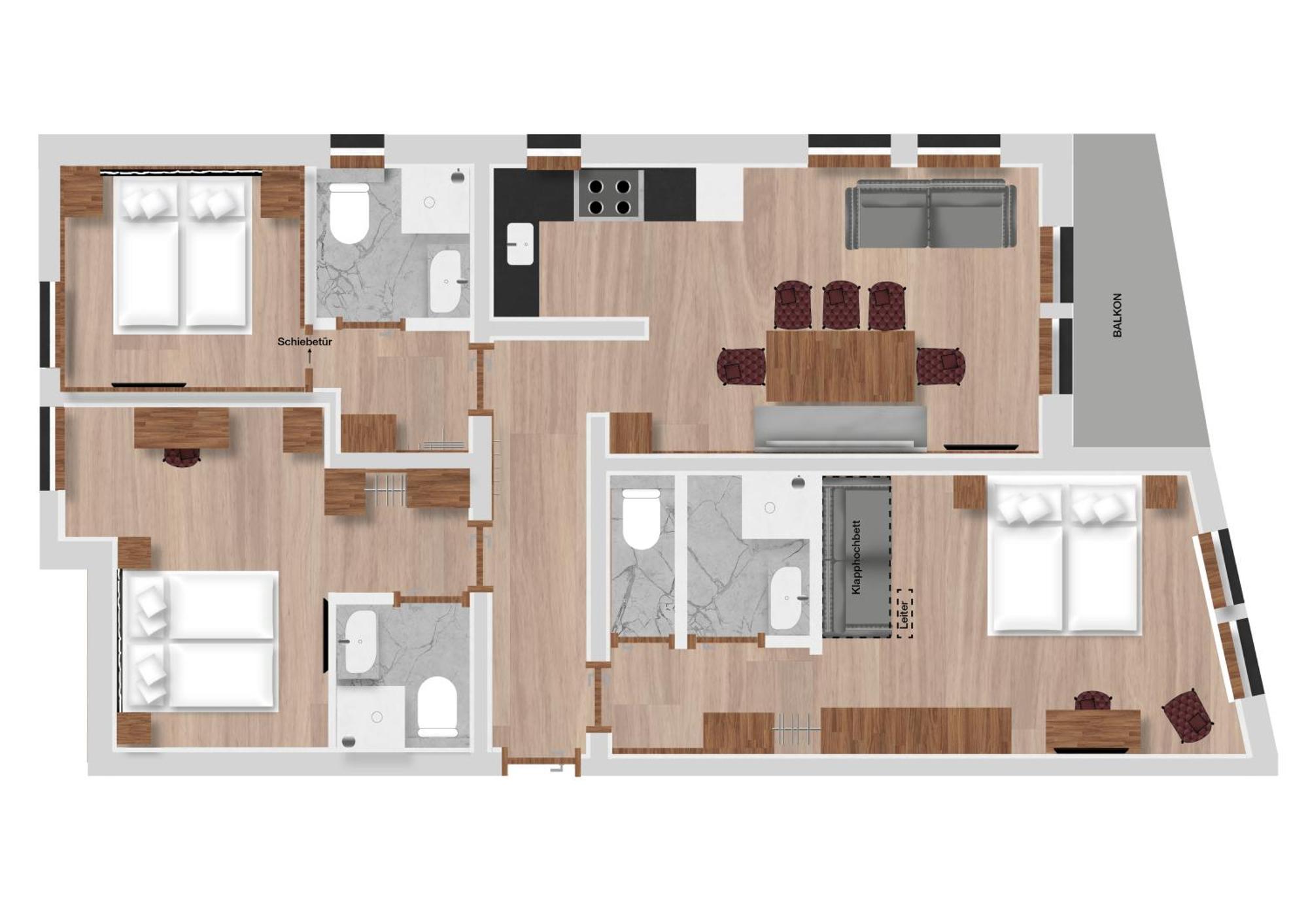 Hofgut Apartment & Lifestyle Resort Wagrain Quarto foto